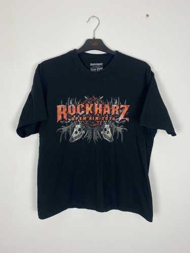 Band Tees × Rock T Shirt × Vintage VTG Rockharz Op