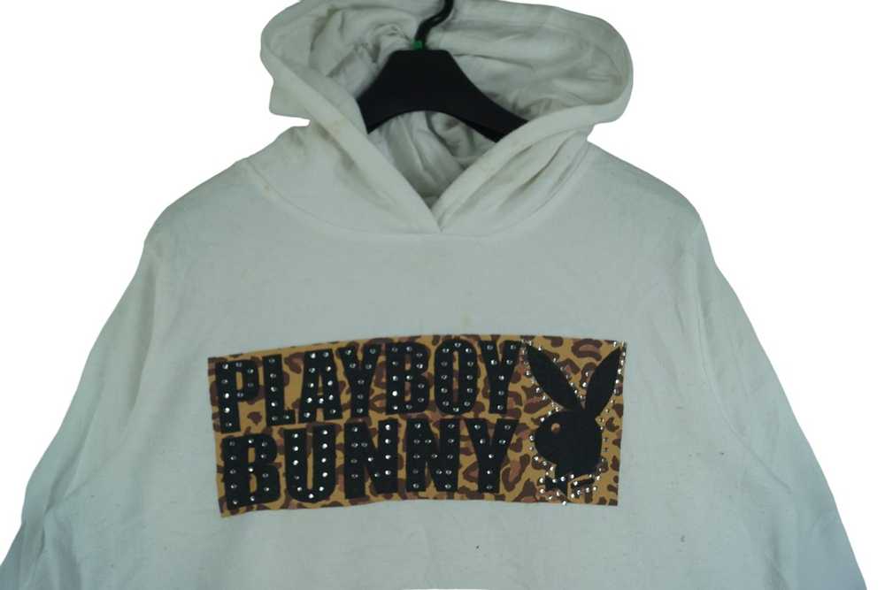 Playboy Play Boy Bunny Hoodie Spellout - image 2