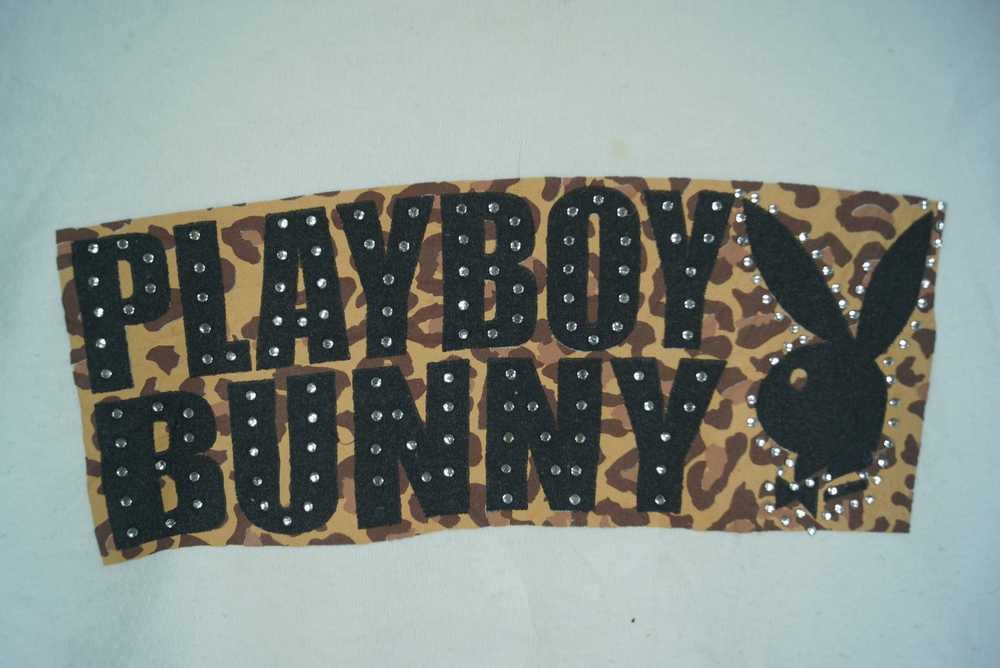 Playboy Play Boy Bunny Hoodie Spellout - image 3