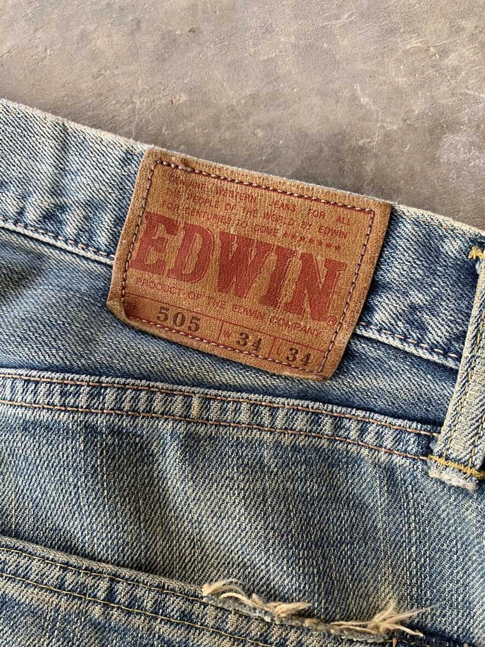 Distressed Denim × Edwin × Japanese Brand Edwin S… - image 4