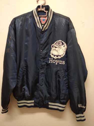 American College × Varsity Jacket Vintage Georget… - image 1