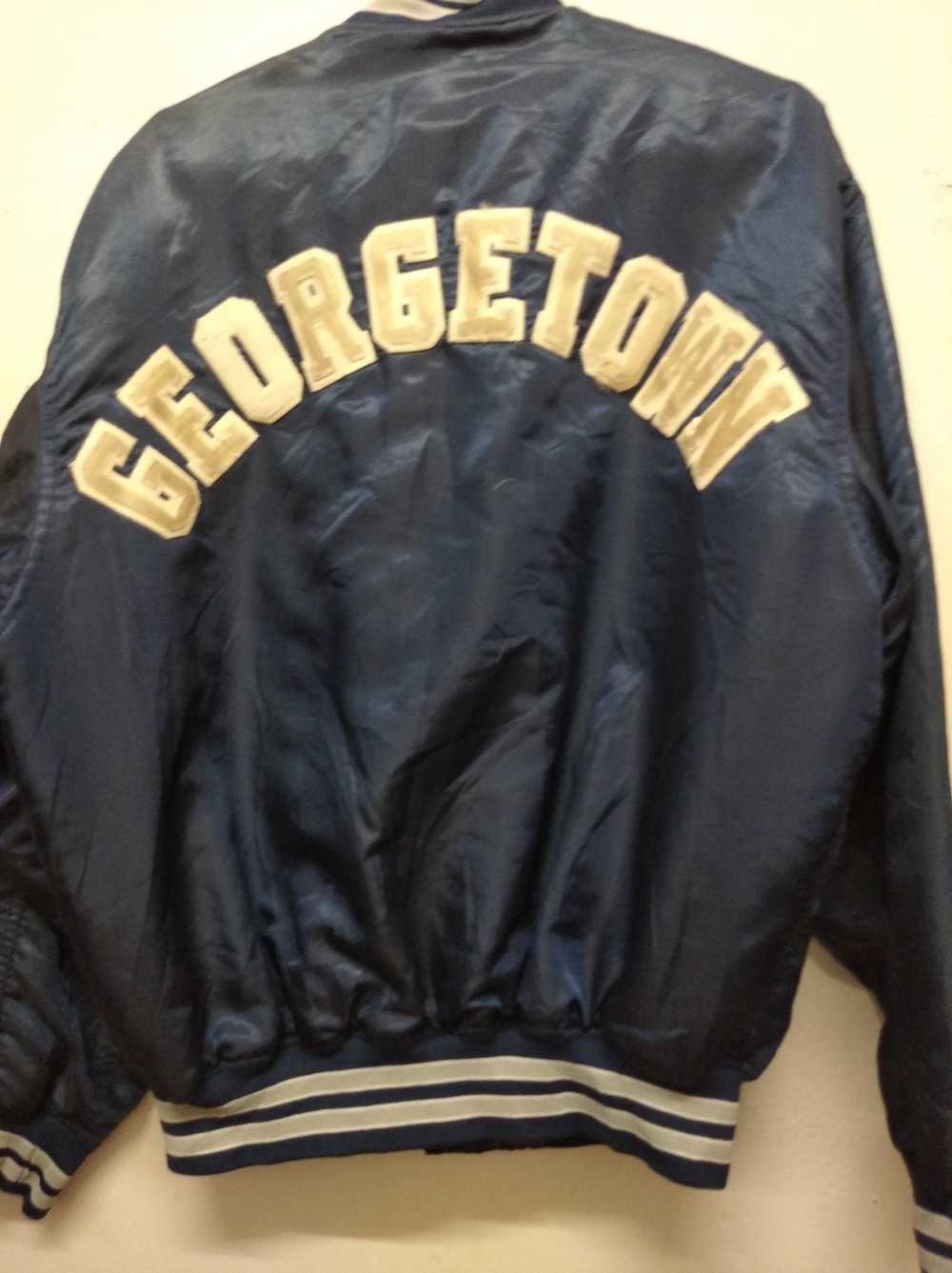 American College × Varsity Jacket Vintage Georget… - image 2