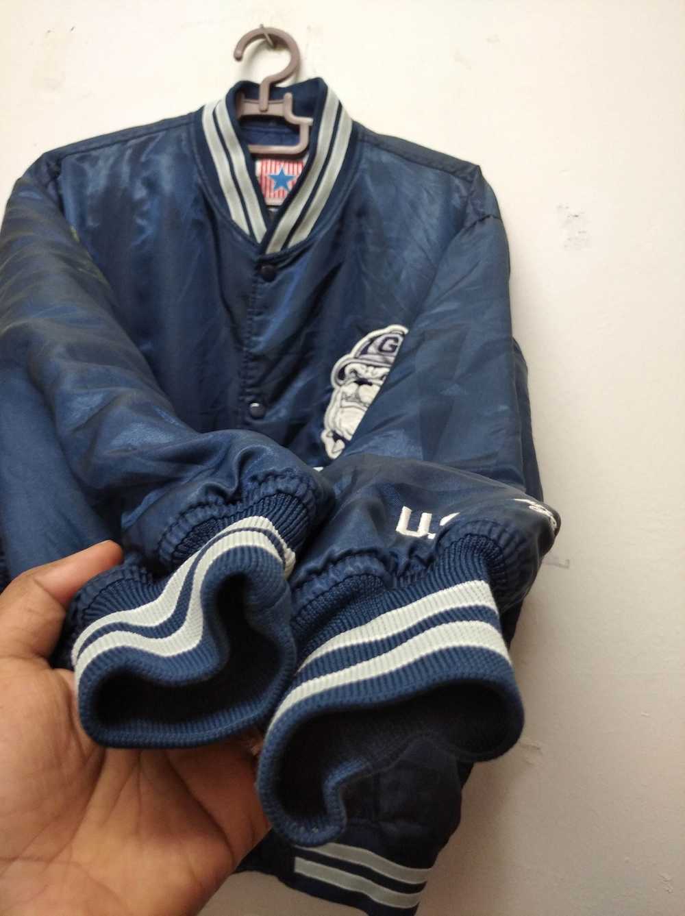 American College × Varsity Jacket Vintage Georget… - image 6