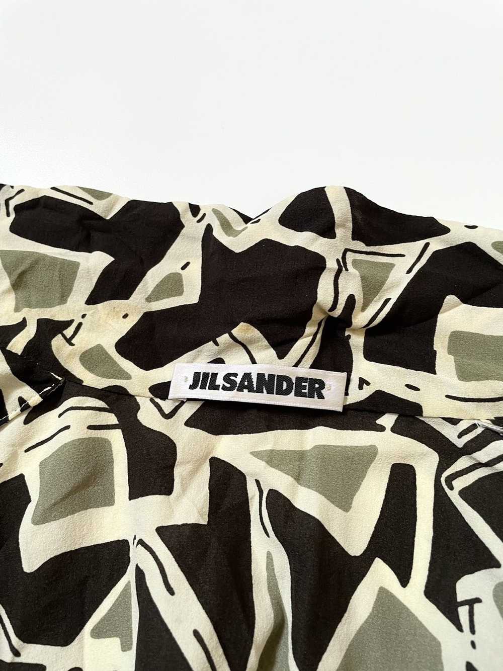 Jil Sander Vintage Jil sander flowy printed silk … - image 3