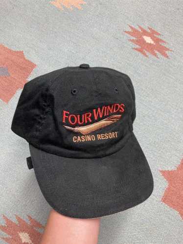 Vintage Four winds casino resort hat strapback cap