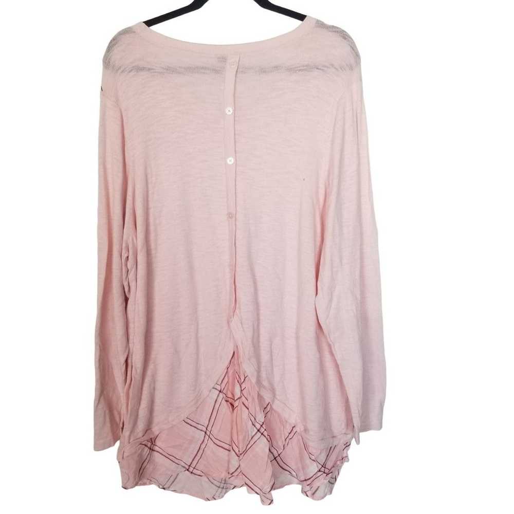 Other Torrid Womens 4X Peach Pink Long Sleeves Cr… - image 8