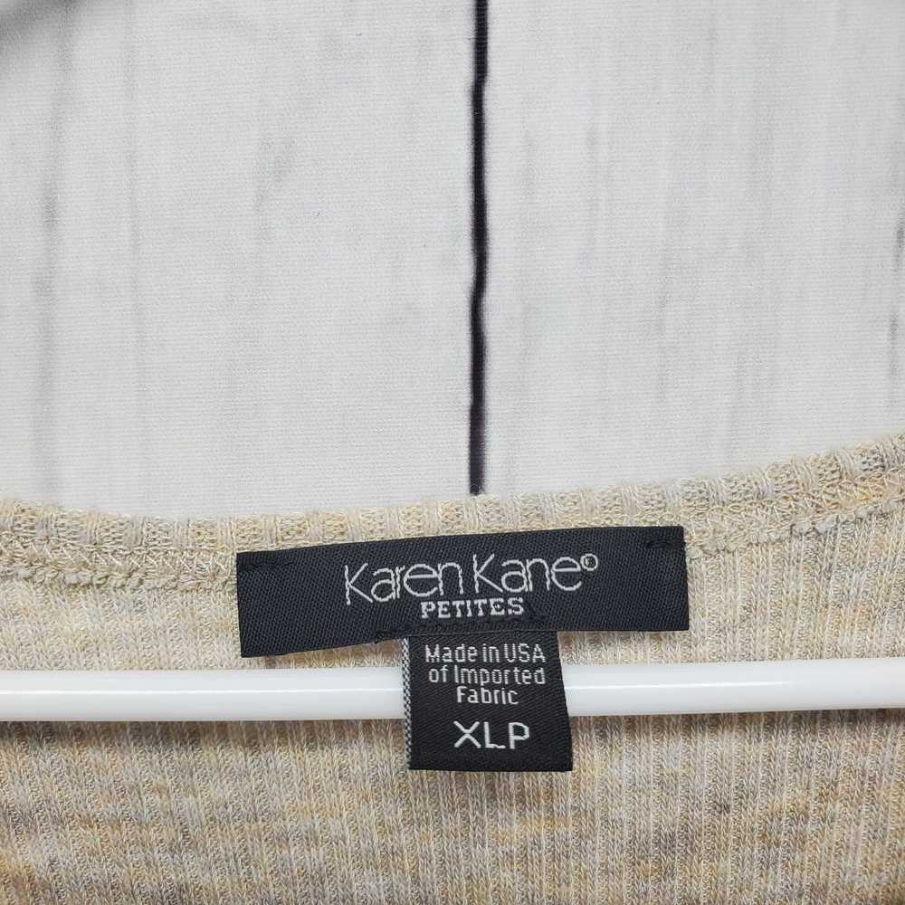 Other Karen Kane Petites Ribbed Crew Neck Linen P… - image 3