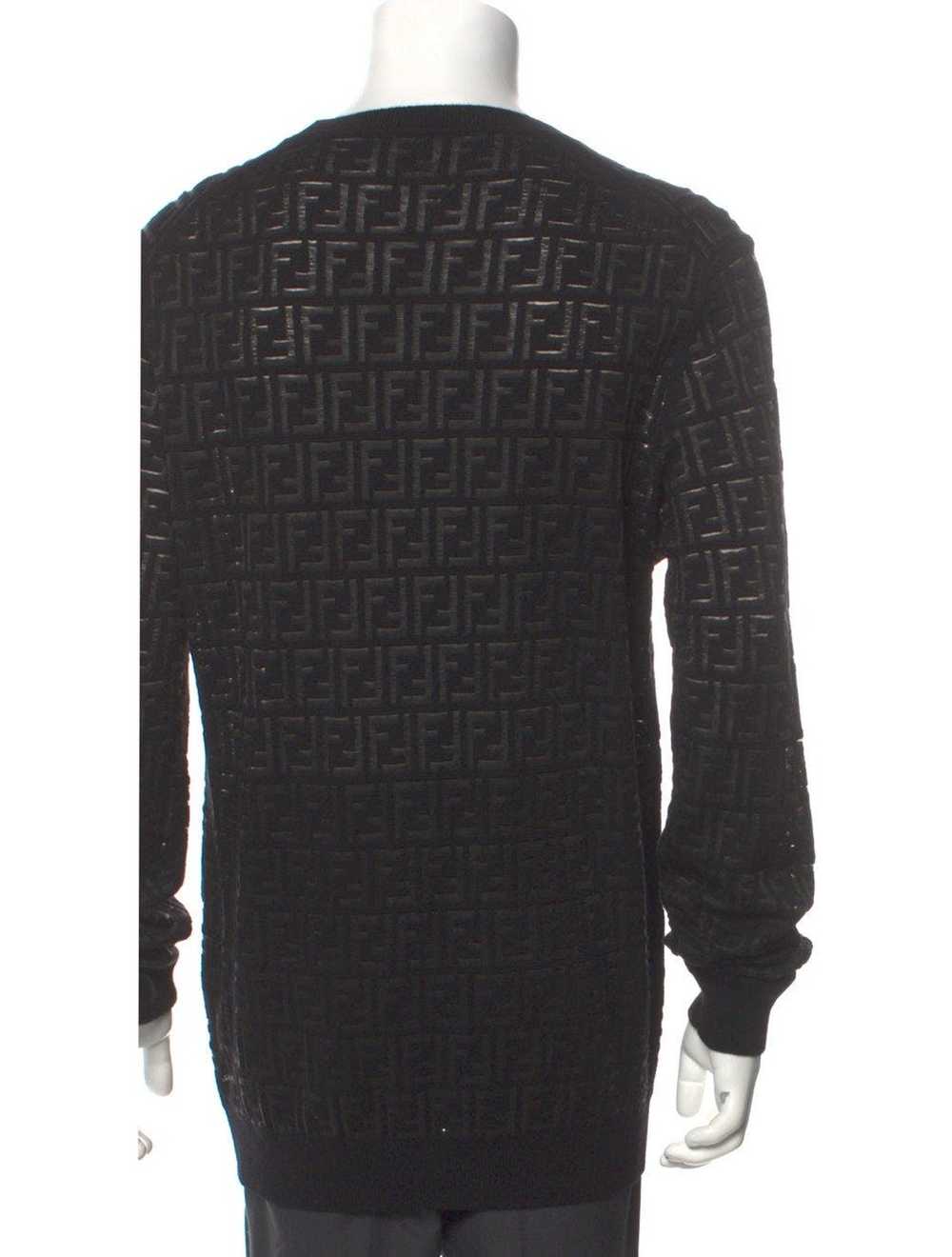 Fendi FENDI Zucca FF Logo Printed Pullover Size: … - image 3