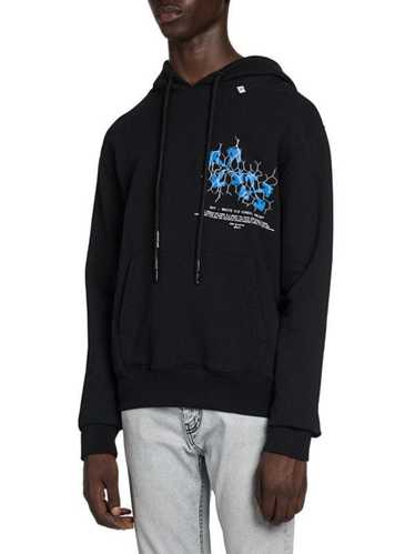 Off-White OFF-WHITE Fence Arrows Hoodie Black/Blue