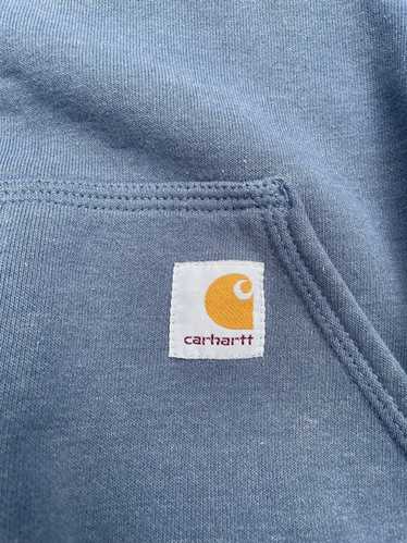 Carhartt × Vintage Dark Teal Washed Carhartt Hoodi