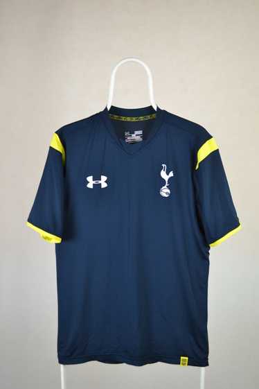 Tottenham Hotspur FC Away Jersey Under Armour Blue Shirt Size Boys L #10  Soccer