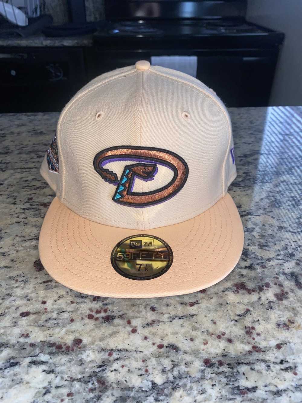 New Era Diamondbacks purple bottom new era fitted… - image 1