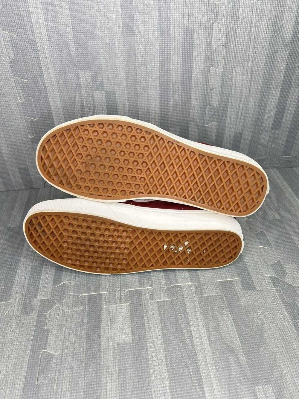 Vans VANS SK8-HI Shoes Burgundy Suede W 10 / M 8.5 - image 7