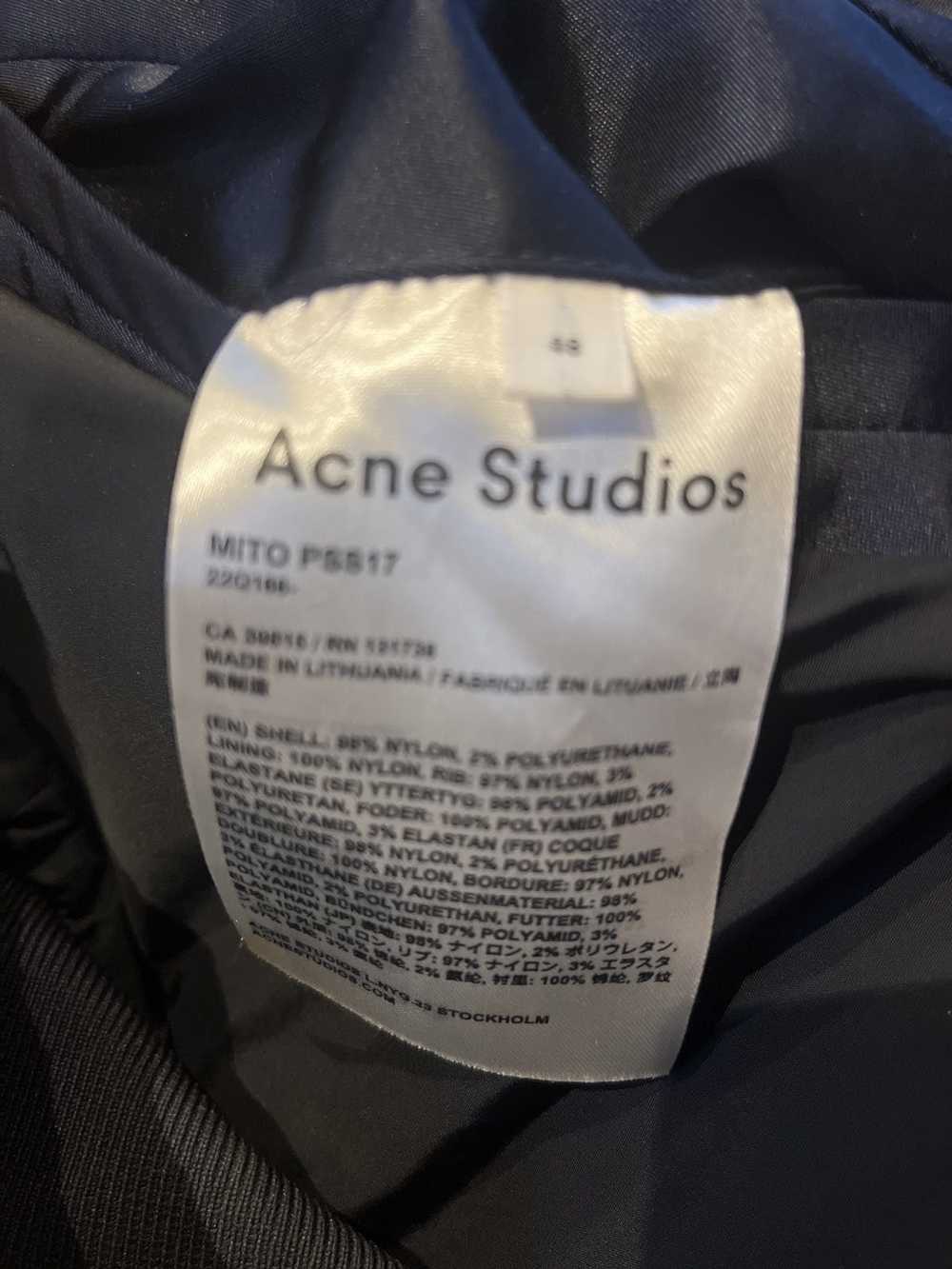 Acne Studios Acne blue bomber jacket - image 6