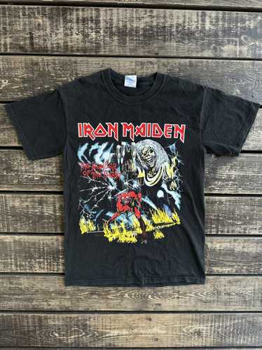 Vintage Iron Maiden Shirt 1982 Number Of The Beast Ca… - Gem