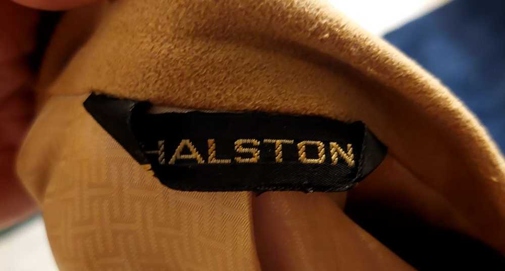 Halston Iii Vintage Suede Halston Blazer - image 3