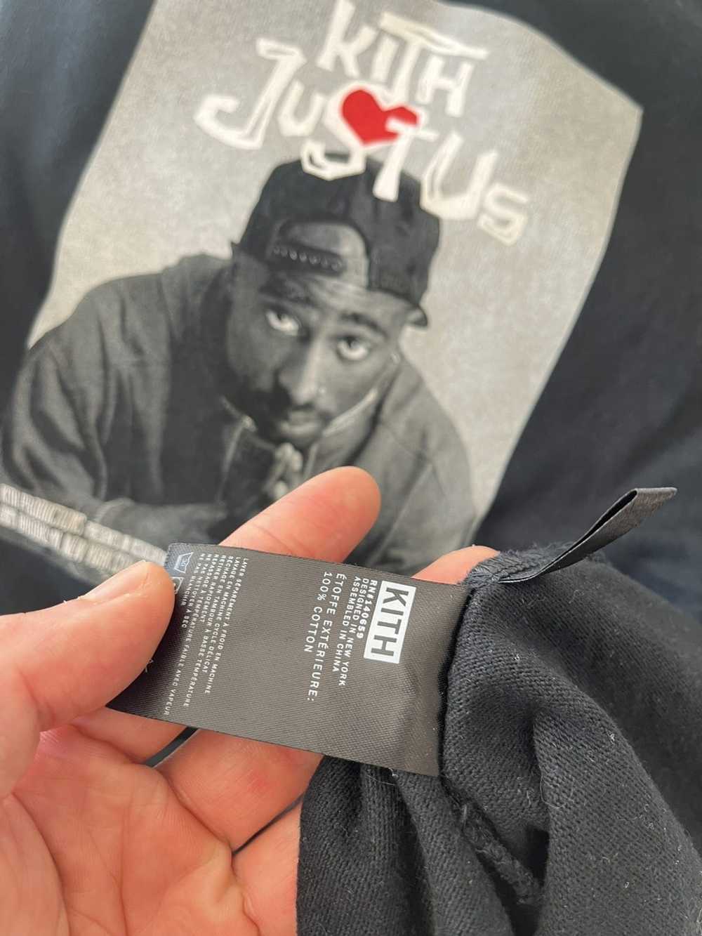 Kith Kith x Poetic Justice Tupac T shirt size Lar… - image 3