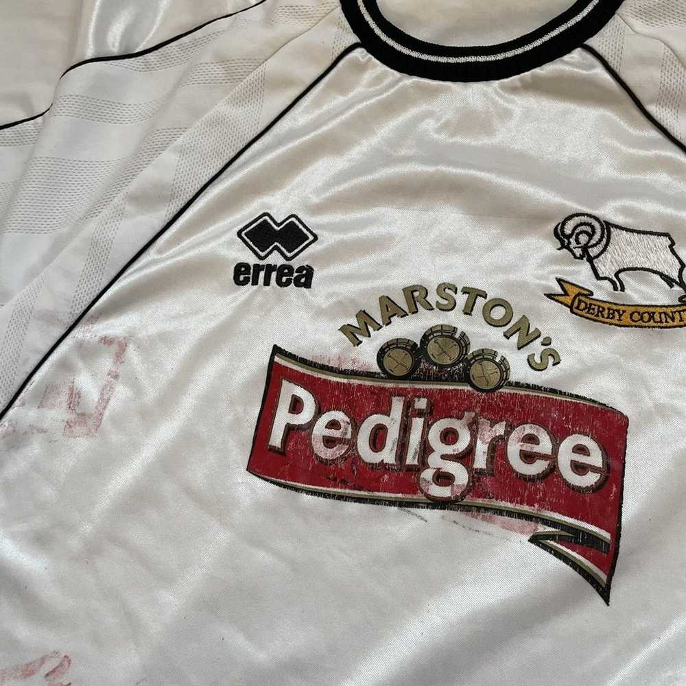 Derby × Jersey × Rare Errea Derby county Shirt 90… - image 2