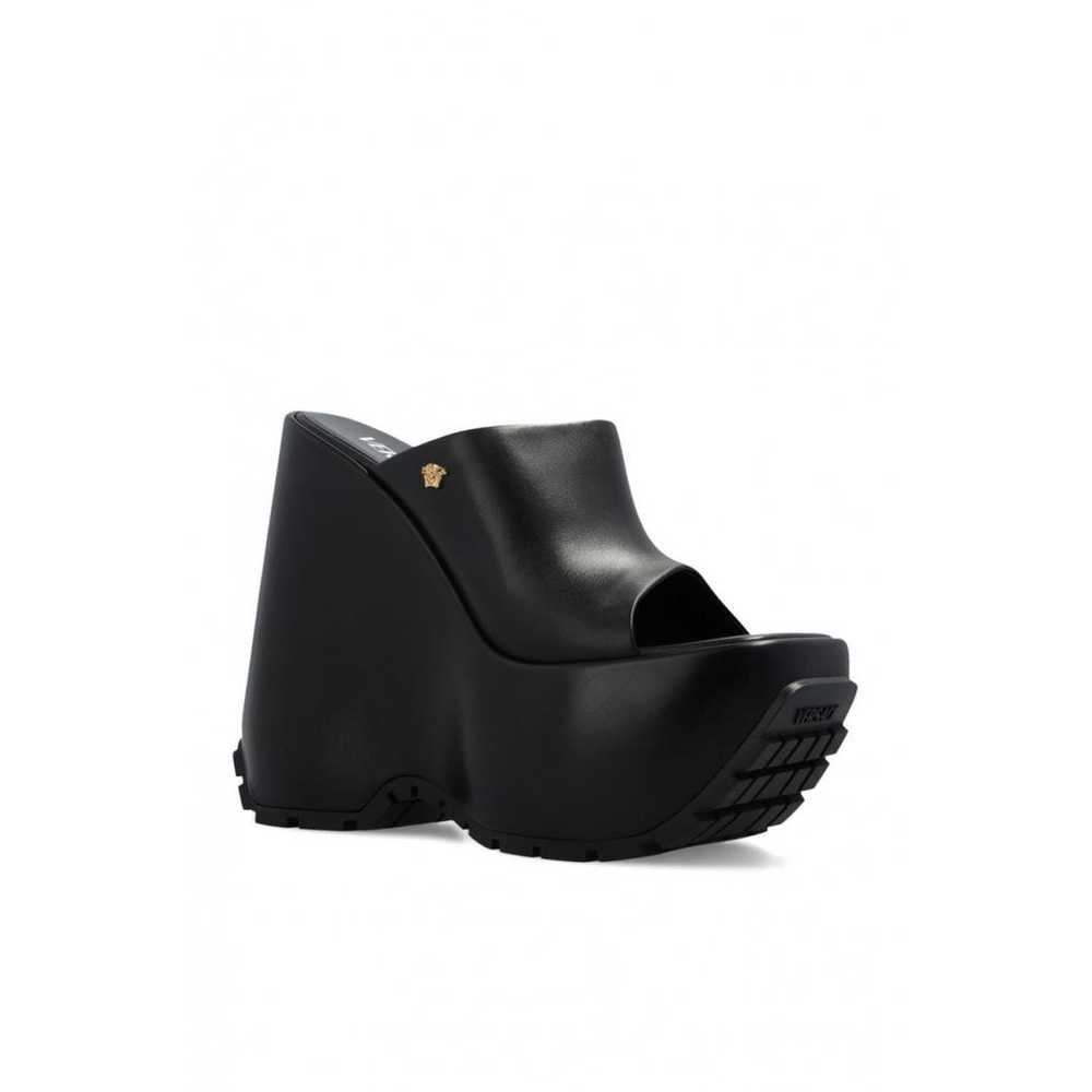 Versace Leather mules & clogs - image 4