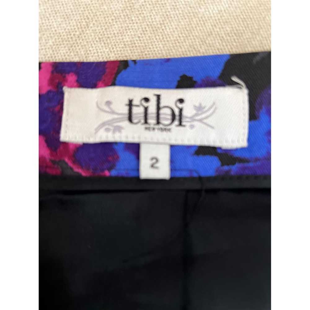 Tibi Silk mini skirt - image 7