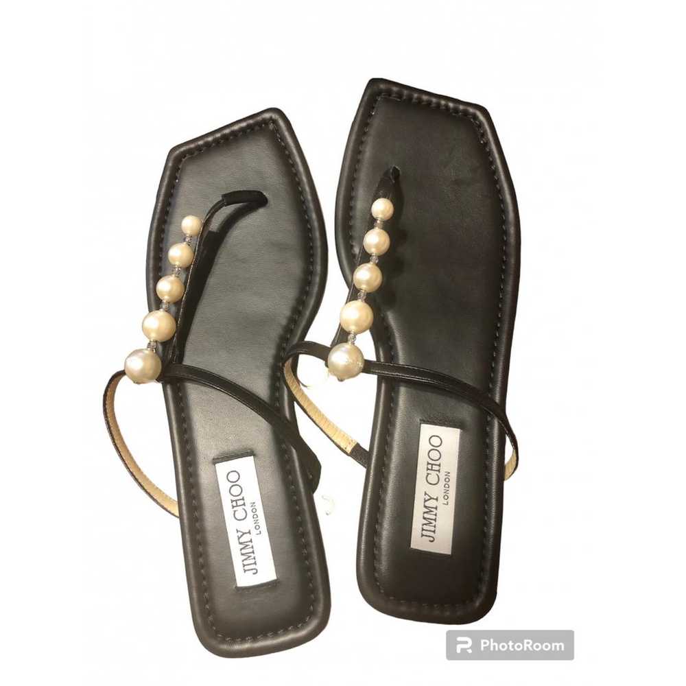 Jimmy Choo Leather sandal - image 2