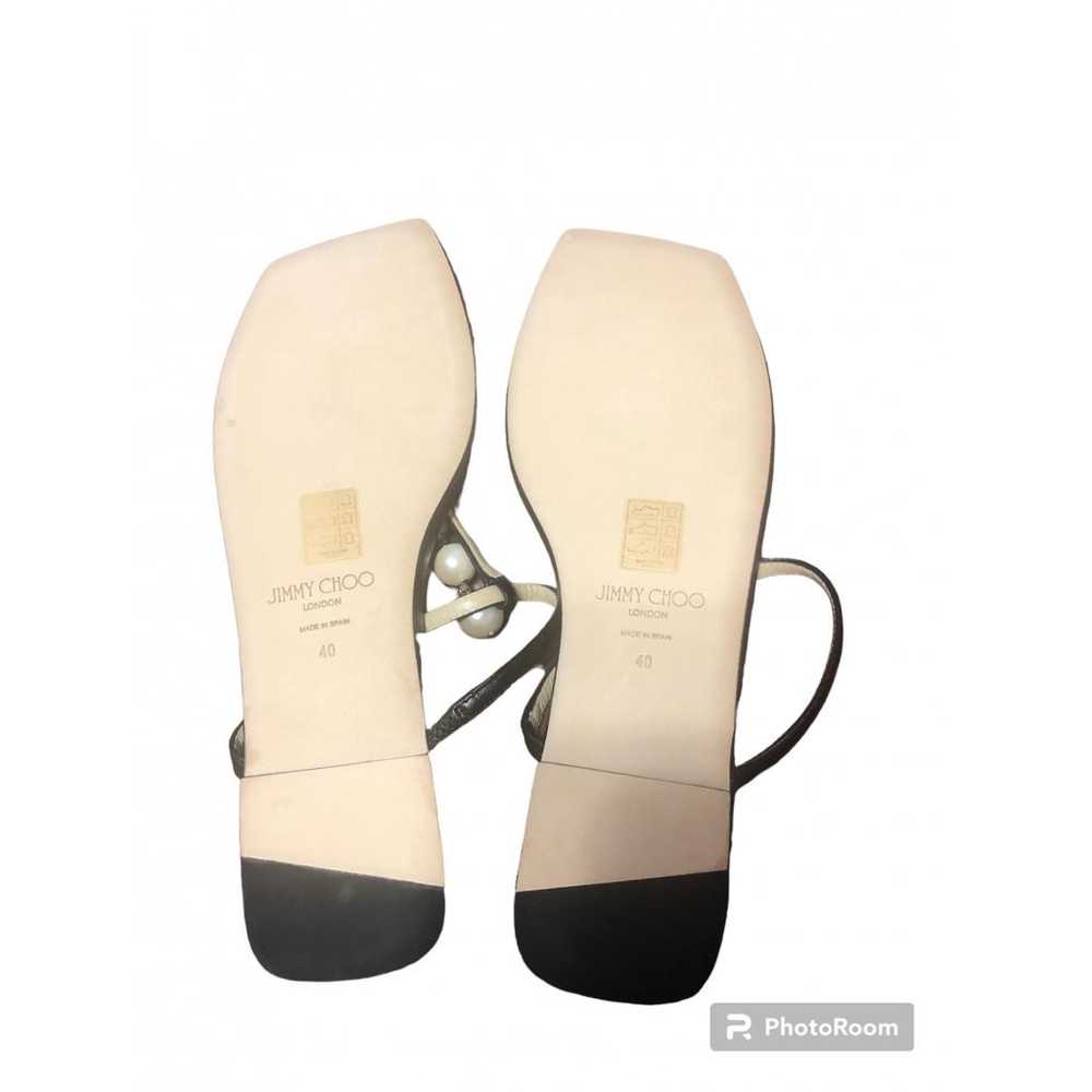 Jimmy Choo Leather sandal - image 5