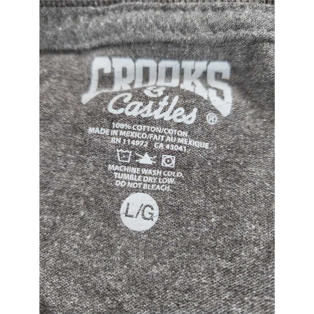 Crooks & Castles Crooks And Castles Gray Short Sl… - image 6