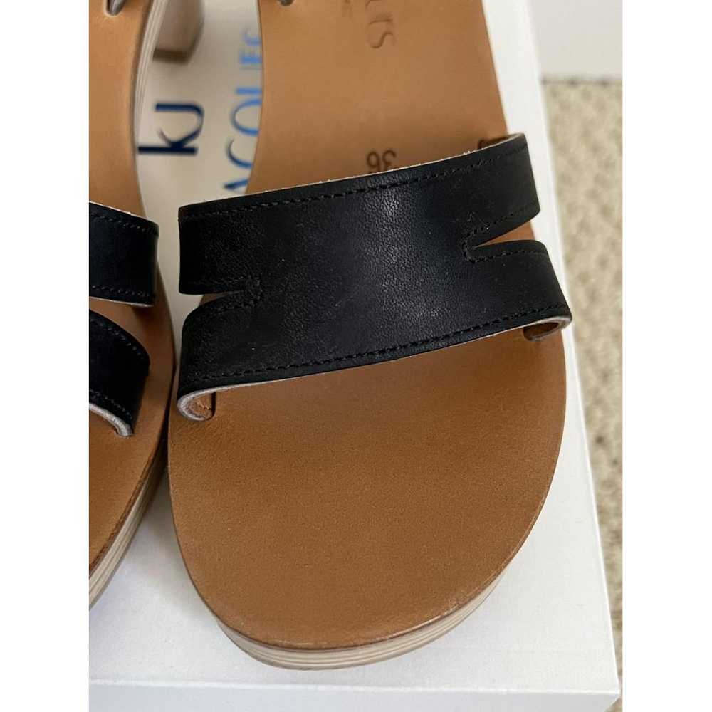 K Jacques Leather sandal - image 2