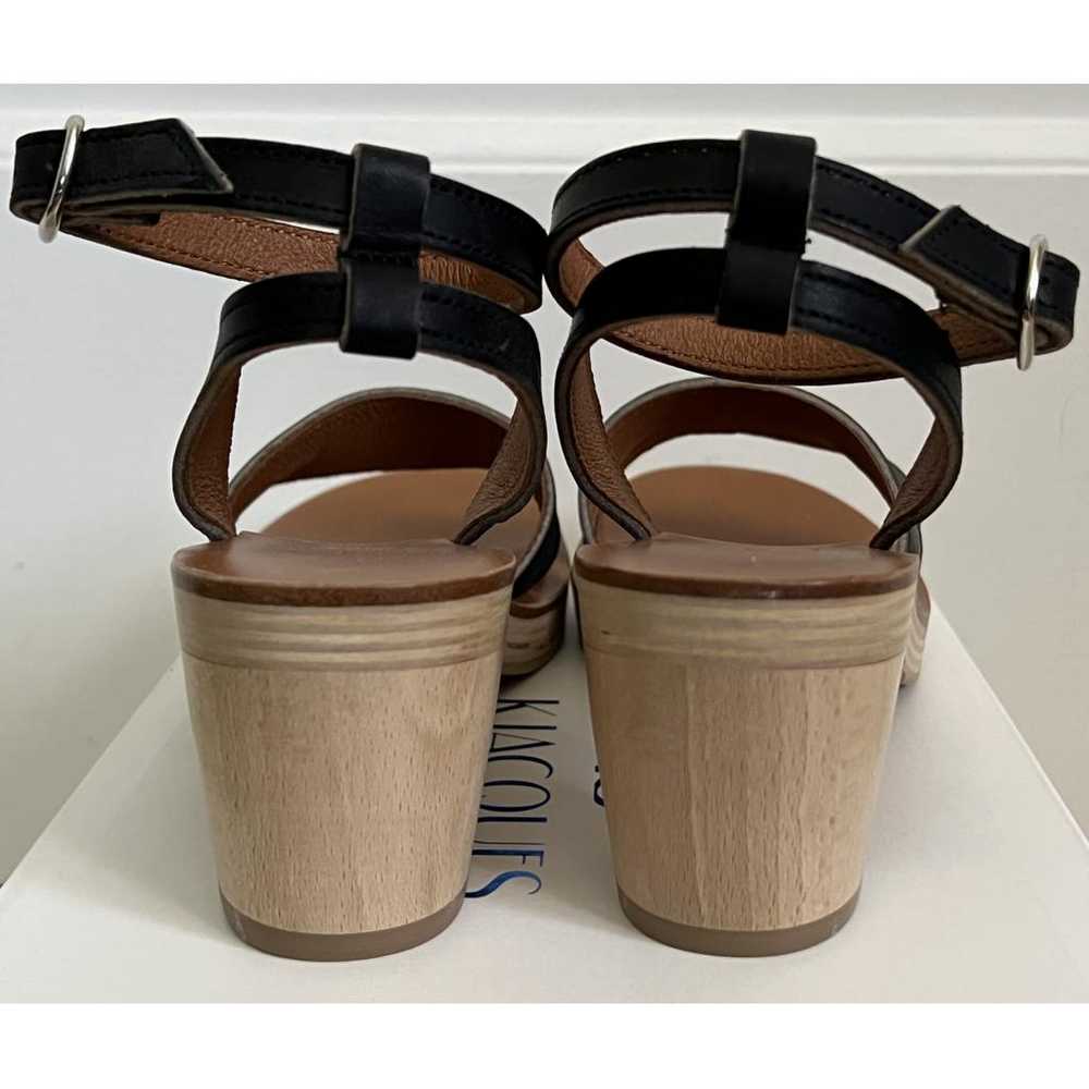 K Jacques Leather sandal - image 8