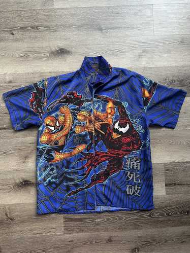 Vintage Spiderman/Venom Button Up