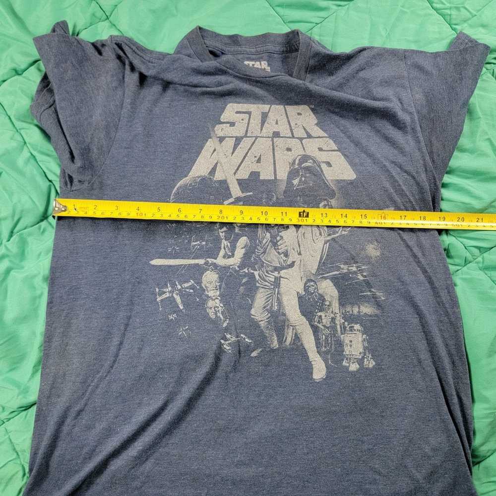 Star Wars Star Wars Adults Medium Gray Short Slee… - image 5