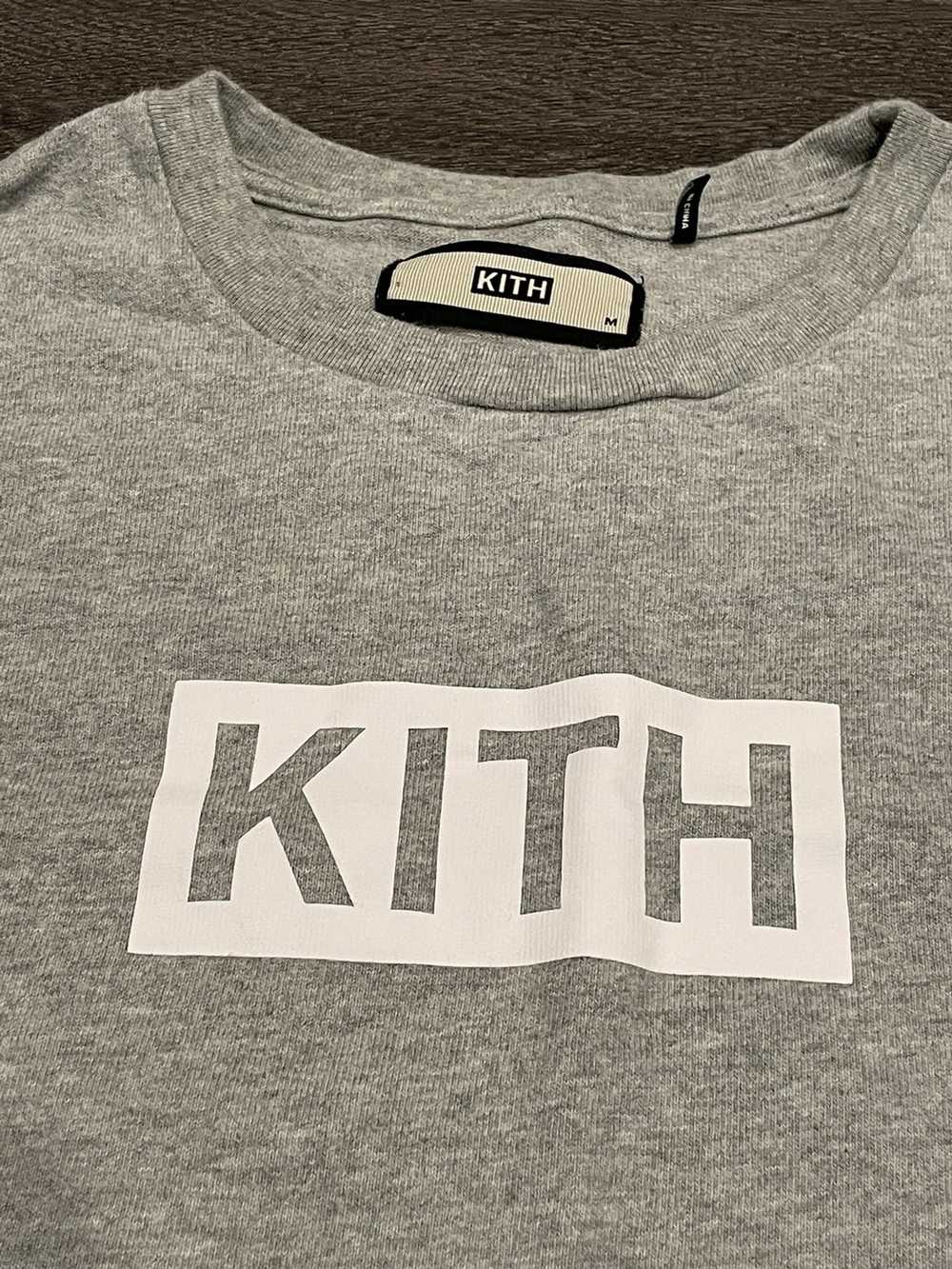 Kith for the NFL: Giants Chunky Cotton Sweater - Light Heather Grey