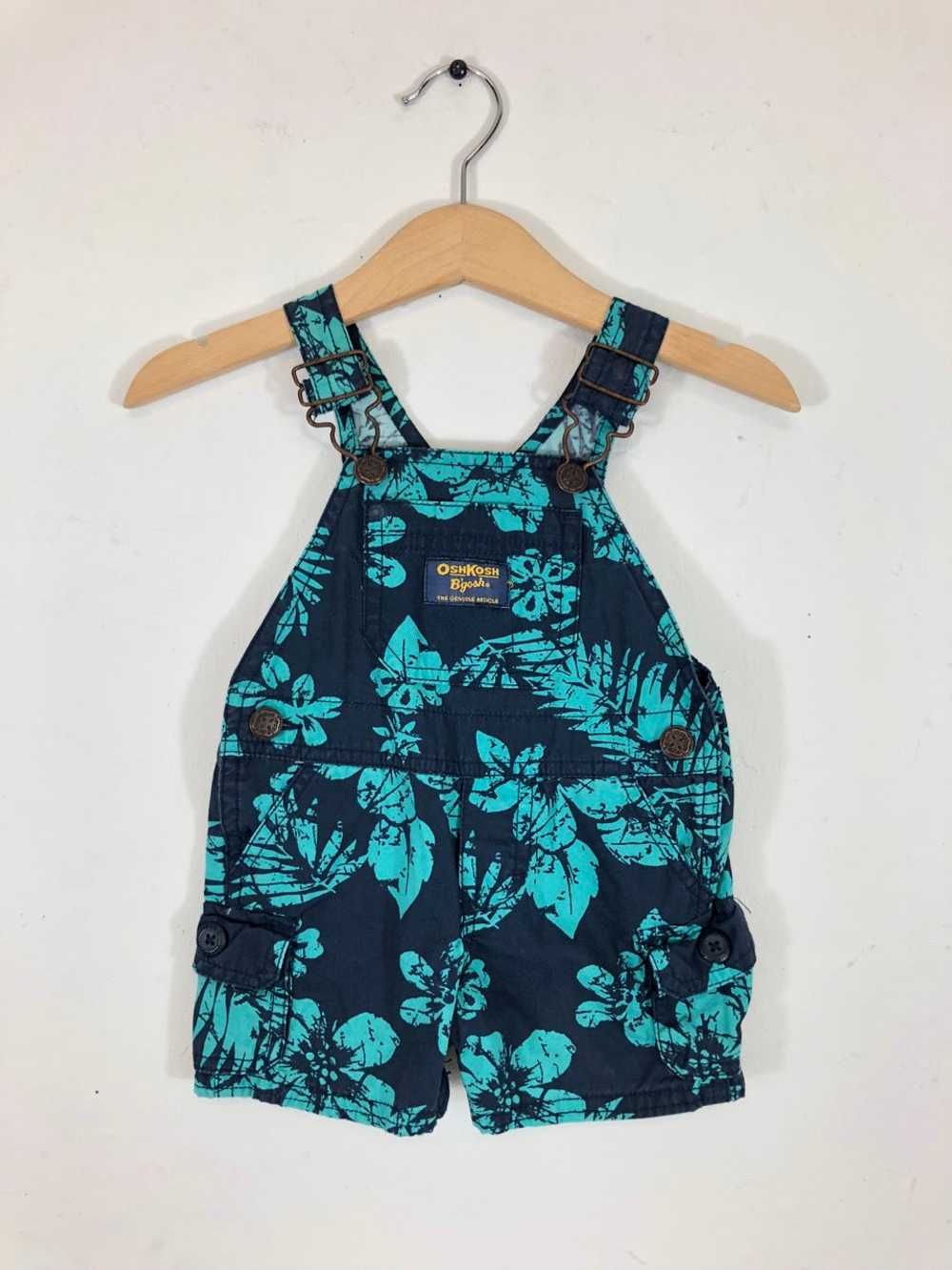 Kids' Osh Kosh B'Gosh Hawaiian Overalls - image 1