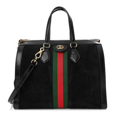 Vintage Gucci Striped Suede Speedy Bag – OMNIA