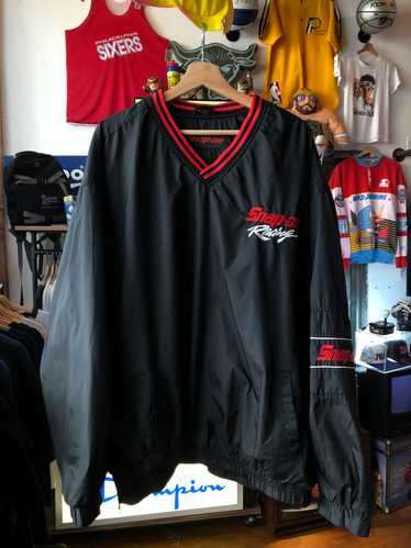 Vintage Snap On Racing Pullover Windbreaker Size X