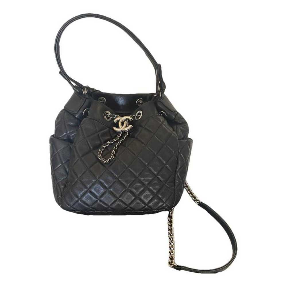 Chanel Gabrielle Bucket leather crossbody bag - image 1