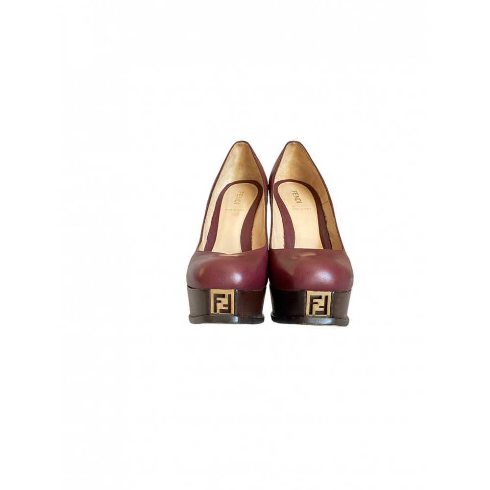 Fendi Leather heels - image 5