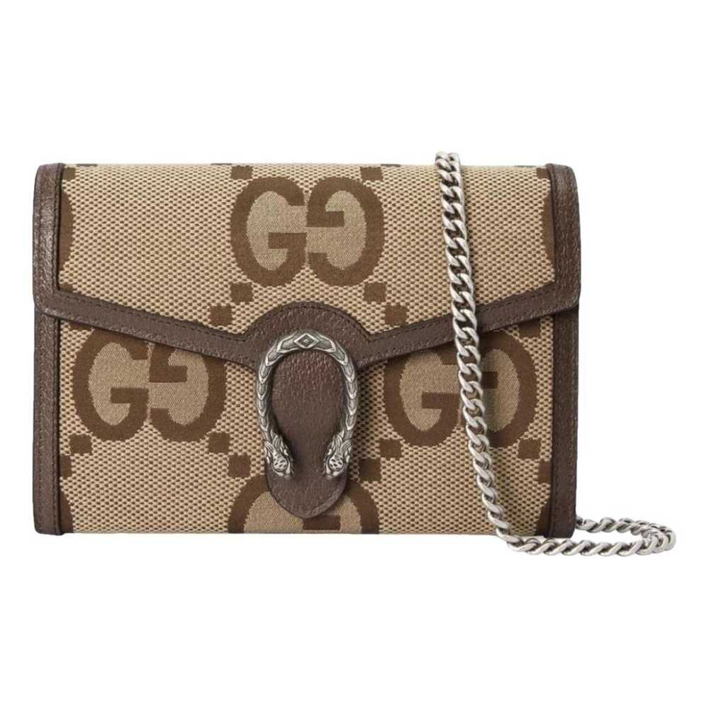 Gucci Dionysus Chain Wallet cloth crossbody bag - image 1