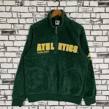 Oakland Athletics A´s Long Sleeve Green Shirt Size L Made by