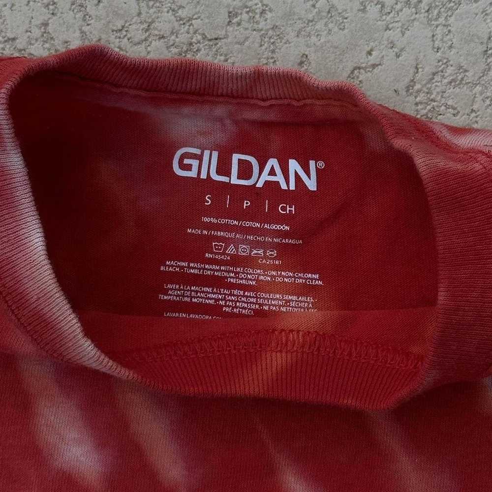 Custom × Gildan × Vintage bleach dyed tee - image 4