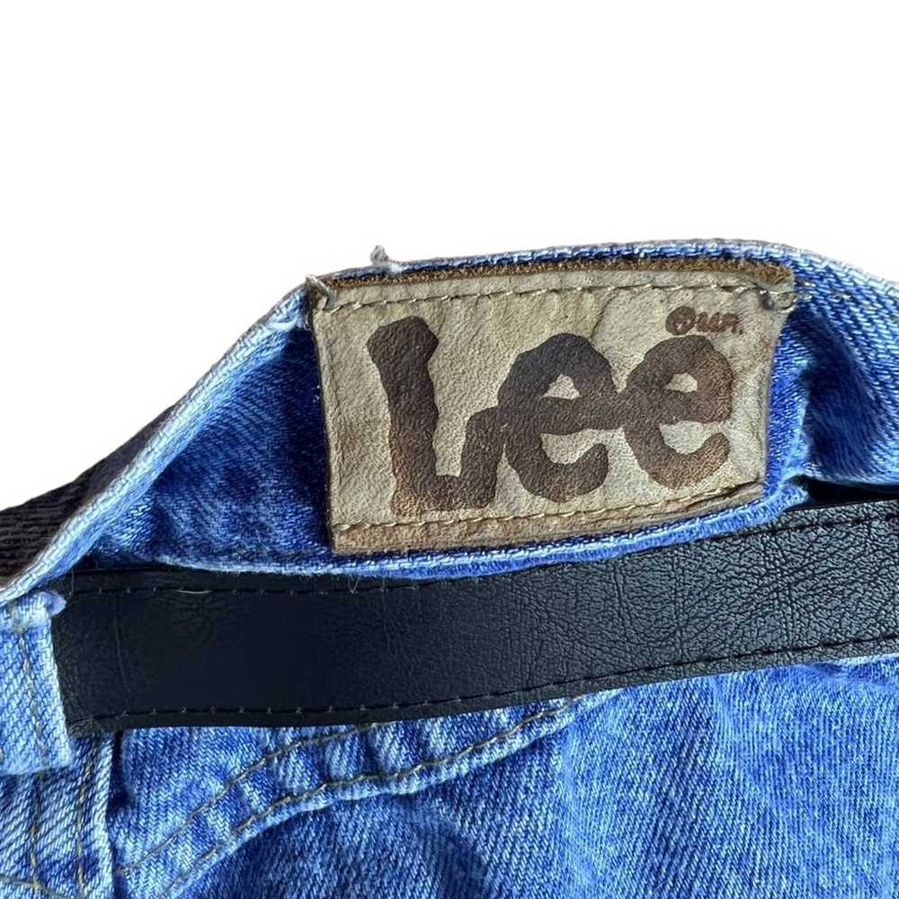 Lee Vintage 1990’s Lee High Waisted Baggy Mom Den… - image 6