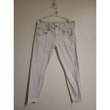 Distressed R13 Boy Skinny Jeans Size 27 Gem