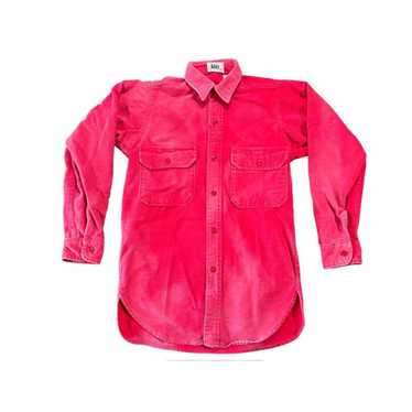 Rei Vintage REI Button Up Shirt Adult Red Made in 