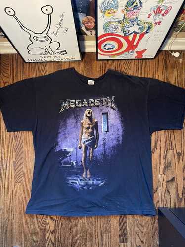 Vintage (S) Distressed Vintage Megadeth Cryptic Writings Band Tees