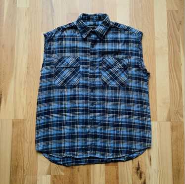 Other Marino Bay Cut off flannel blue Large - image 1