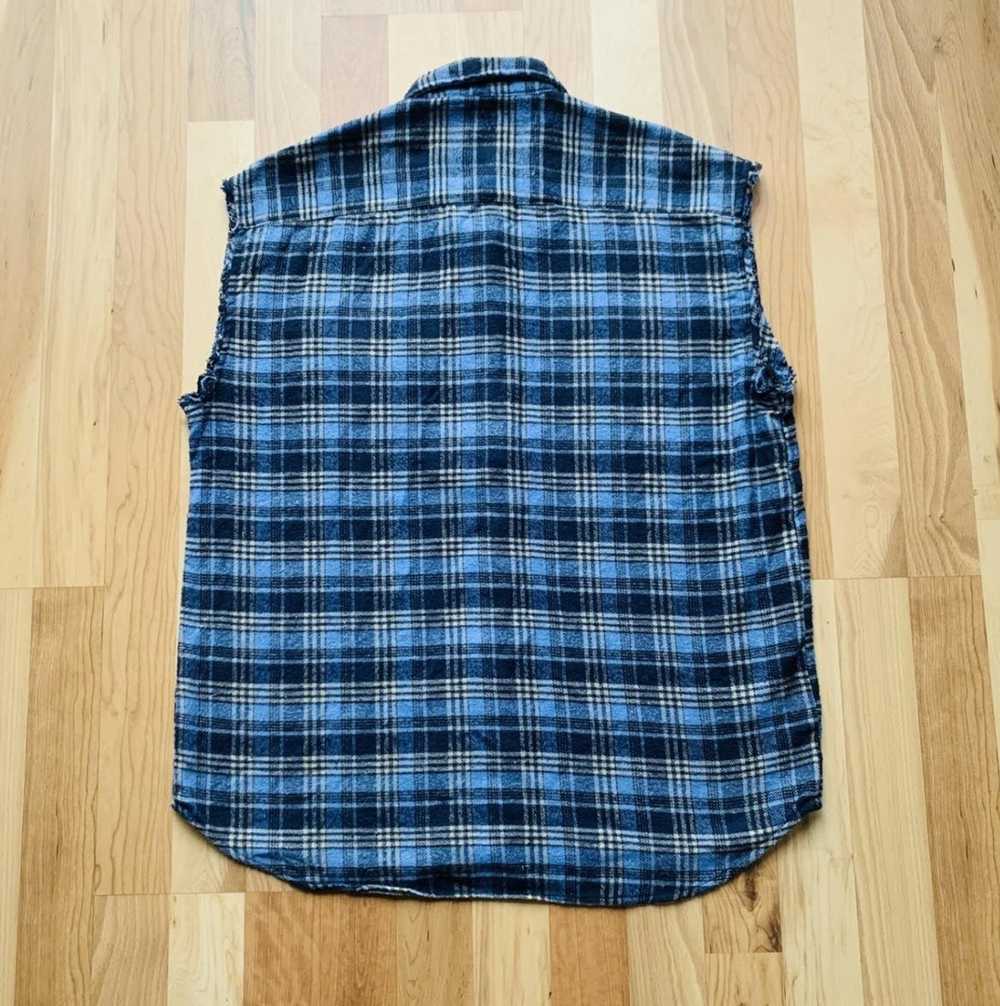 Other Marino Bay Cut off flannel blue Large - image 2