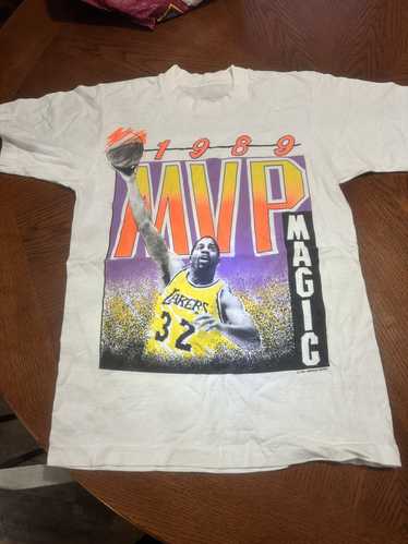 Magic Johnson 1989 MVP Magic Johnson Vintage Tshi… - image 1