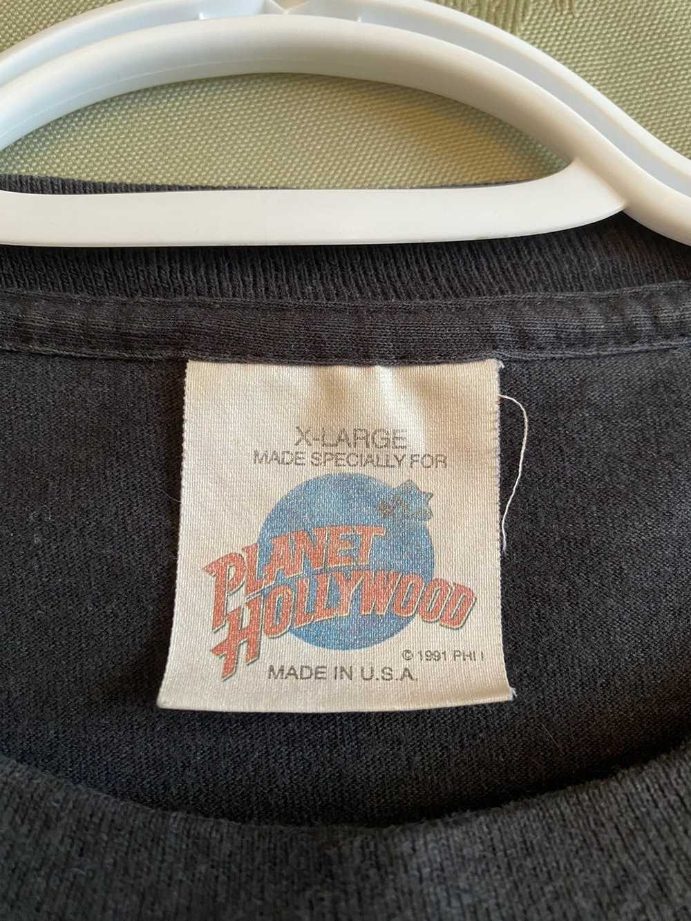 Vintage 1991 Planet Hollywood XL Pepsi Collab Made In USA VTG 90s