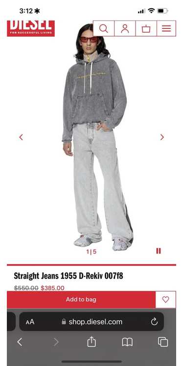 Diesel Baggy Grey Pants by diesel - image 1