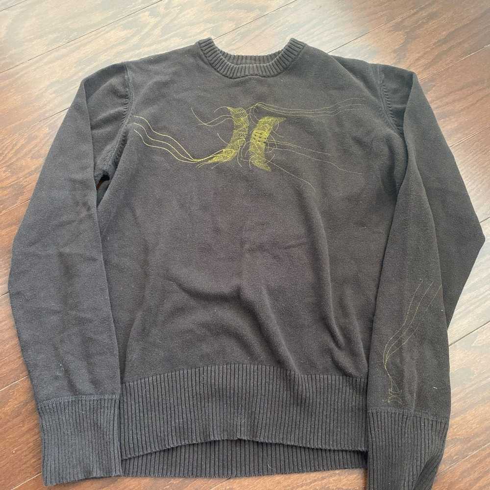 Hurley Hurley vintage y2k brown graphic sweater xl - image 1